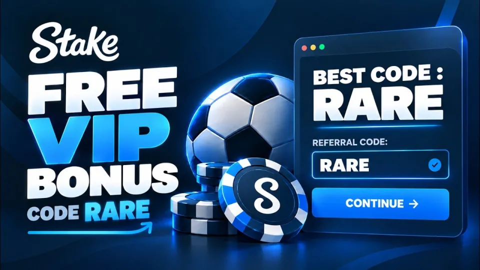 The Stake referral code RARE unlocks free VIP benefits for new players who sign up correctly